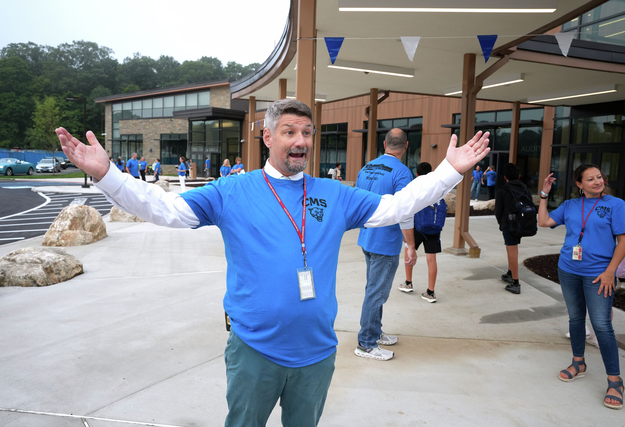 Greenwich students start academic year in a brand-new, 125,000-square-foot Central Middle School