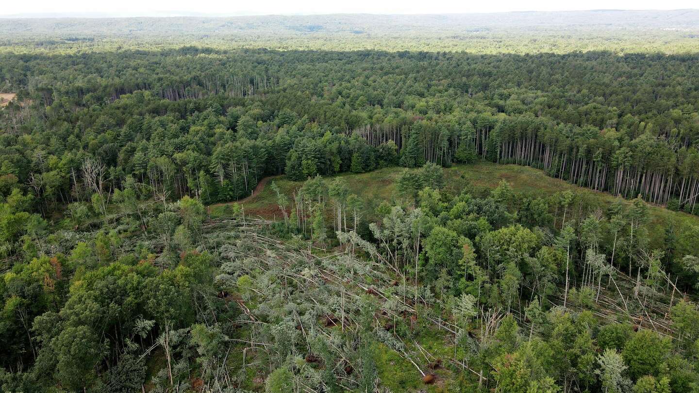Two tornadoes hit Saratoga County, causing widespread power outages