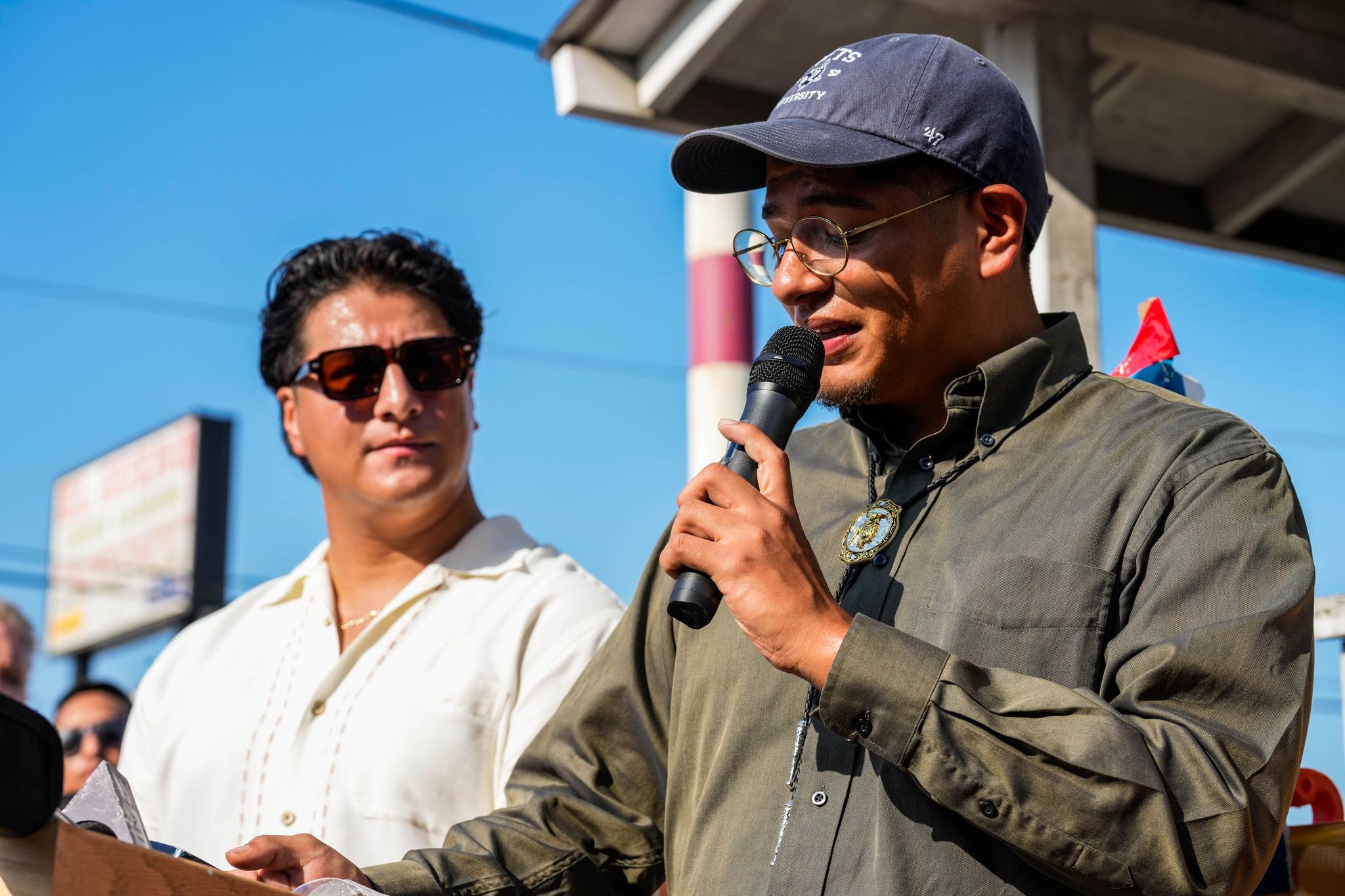 Salgado's sons call for uncle who witnessed ICE shooting to be released from detention