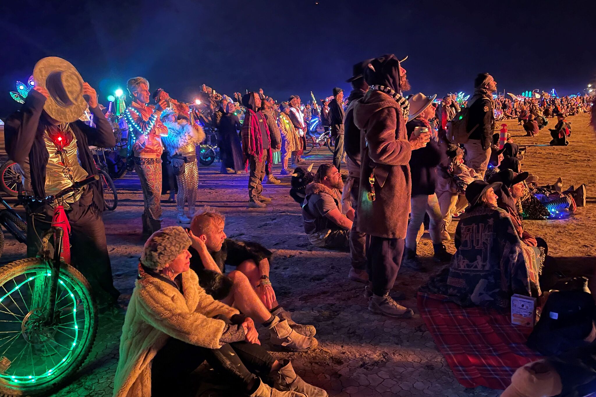Burning Man's crowd is getting older