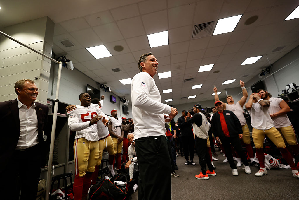49ers descend on Bay Area school for Kyle Shanahan’s son’s first game