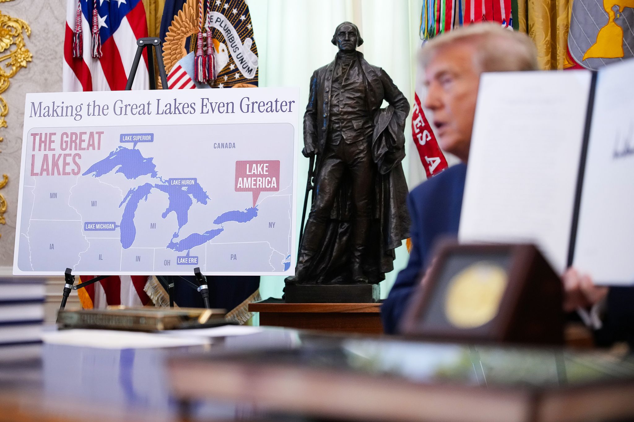 MapQuest on Trump’s order renaming Lake Ontario: ‘We’re not changing it’