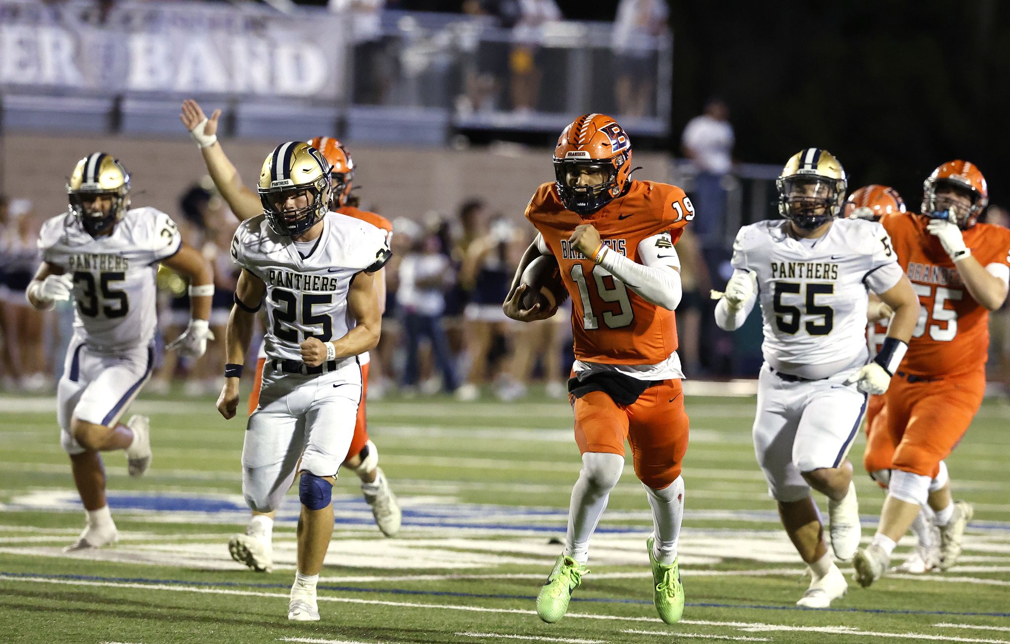 Dual threat Wynter Smith a dynamic force for Brandeis on and off the field