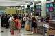Travelers check in at Terminal 3 of Dubai International Airport in Dubai, United Arab Emirates, Wednesday, Aug. 26, 2026.