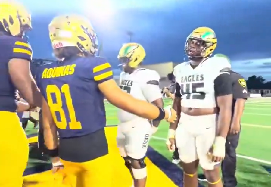 Texas high school power gets blasted after pregame handshake snub