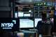Specialists Dilip Patel works on the floor of the New York Stock Exchange, Thursday, Aug. 27, 2026, in New York.