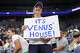 Fans react as they watch Venus Williams, of the United States, play compatriot Sofia Kenin during their first round match at the U.S. Open tennis championships, Monday, Aug. 31, 2026, in New York.