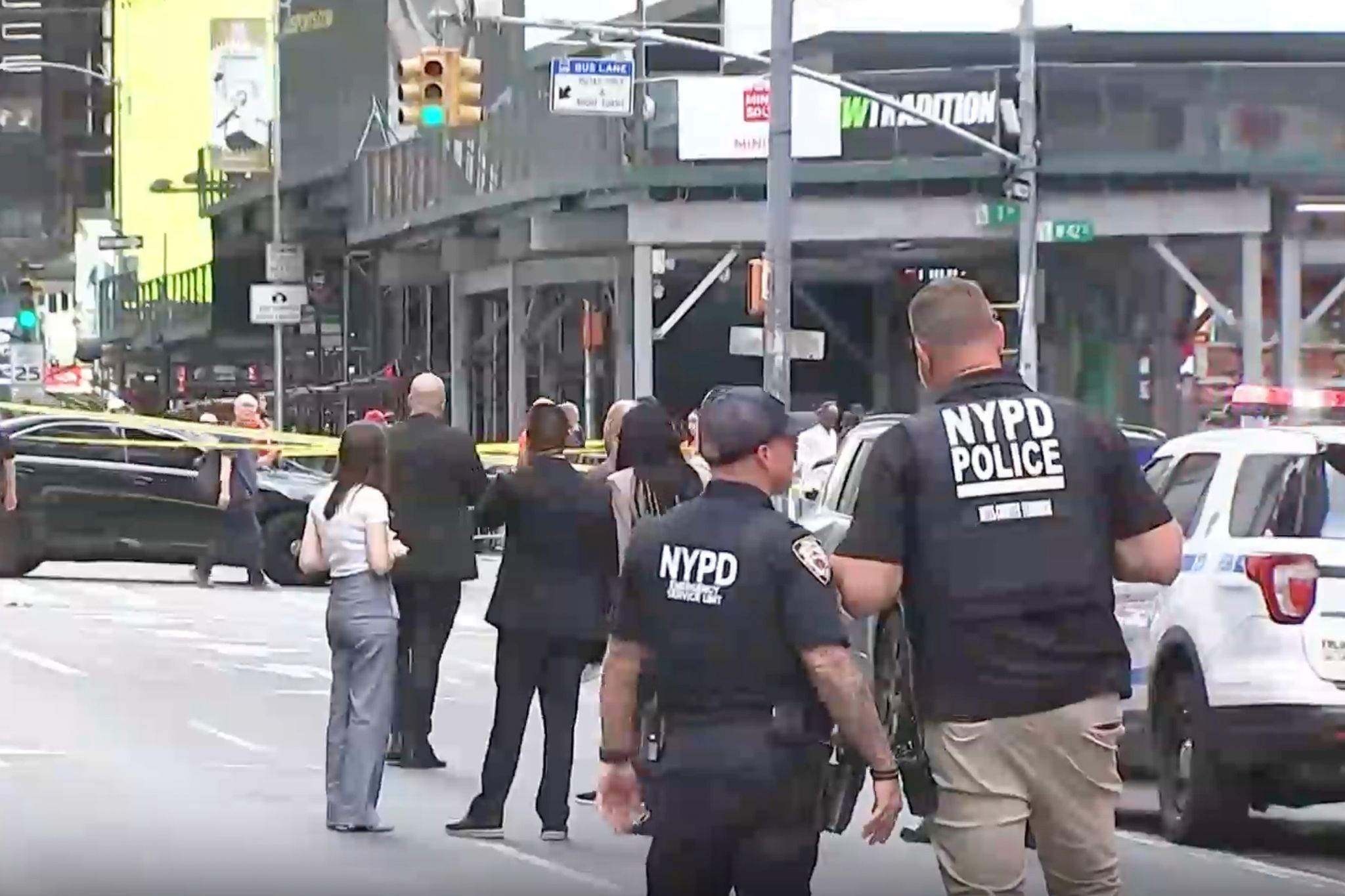 Woman killed in Times Square stabbing worked for Bank of America By JENNIFER PELTZ , Associated Press