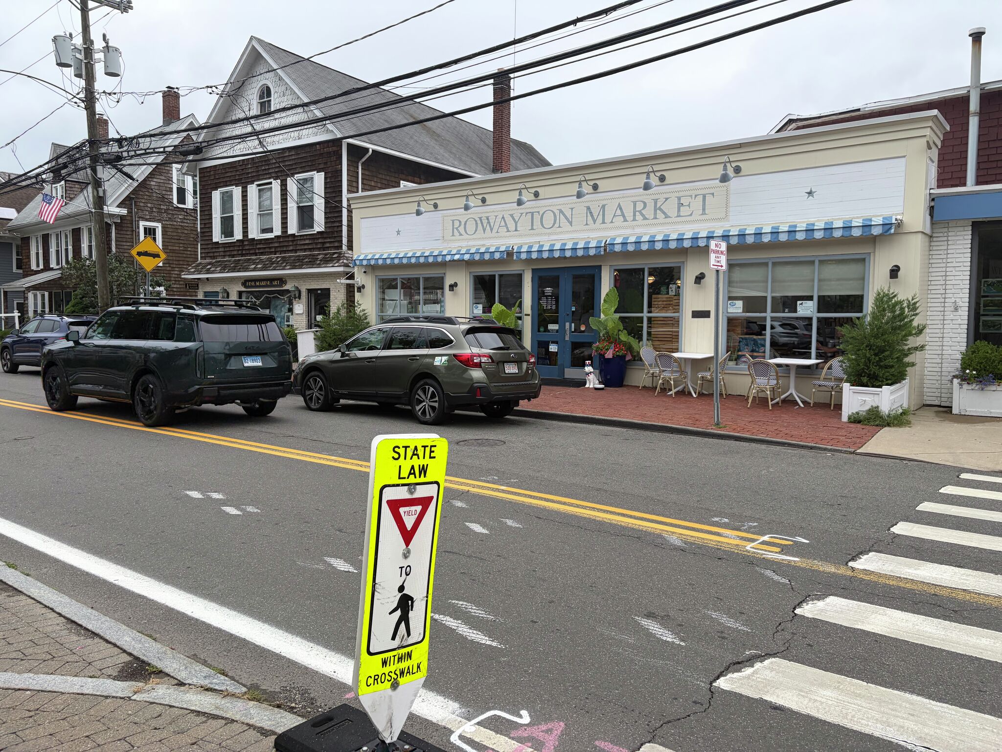 Rowayton balances change with its village character