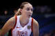 Paige Bueckers plays during the game at the 2026 FIBA World Cup Qualifying Tournament between USA and Senegal in San Juan, Puerto Rico, on March 11, 2026, at Coliseo Jose Miguel Agrelot. (Photo by Edgardo Medina/NurPhoto via Getty Images)