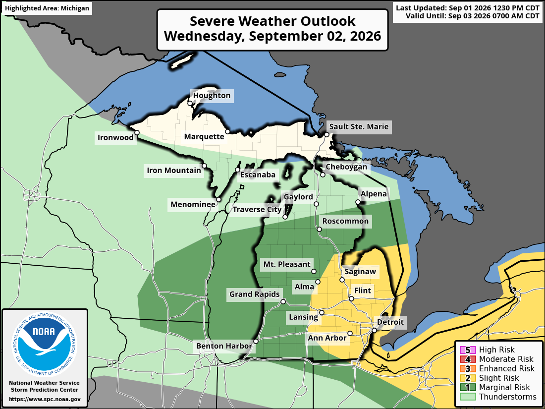 Strong to severe thunderstorms possible as active period ramps up in Michigan