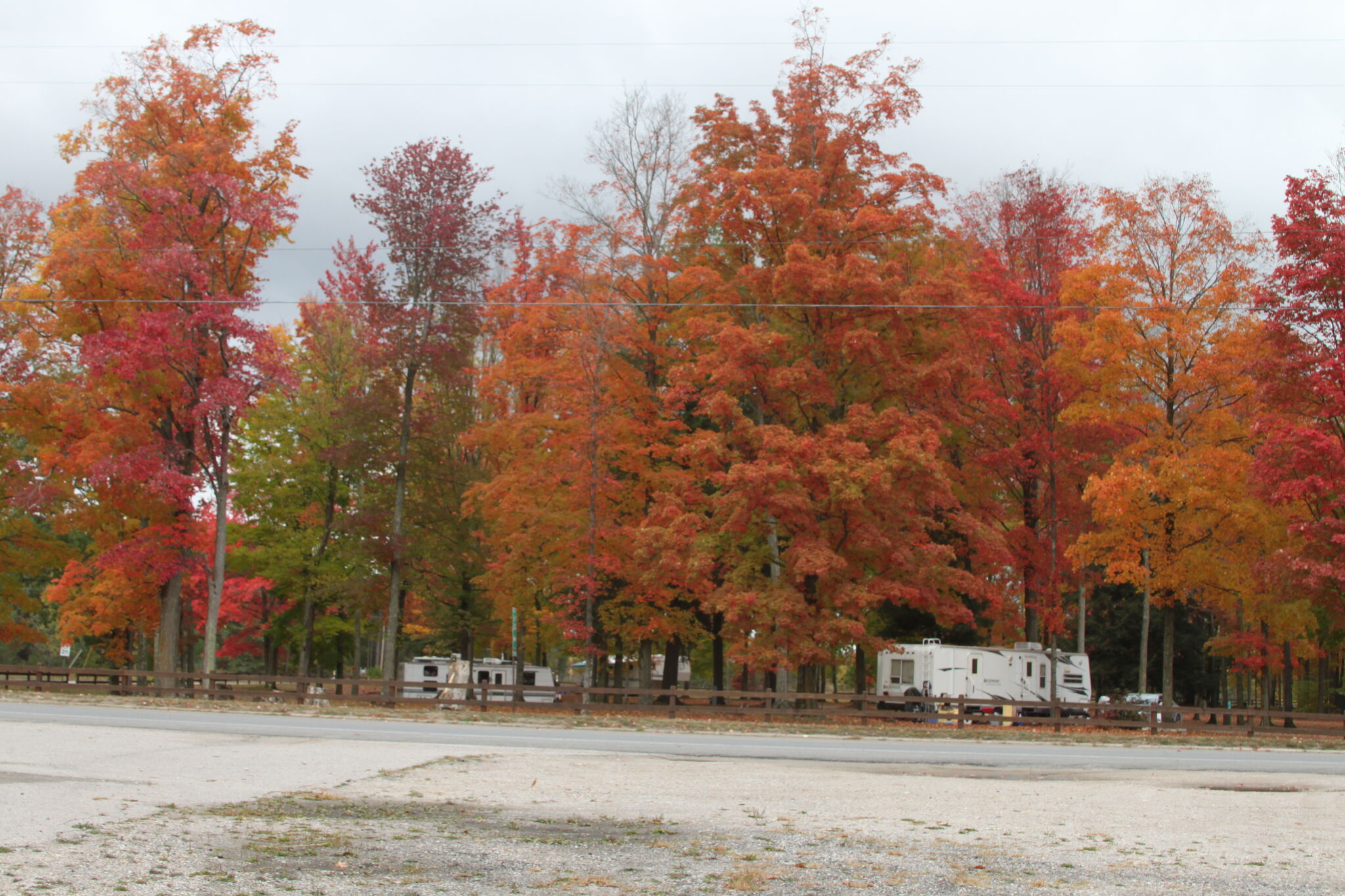 Manistee County in the fall offers football, fishing and festivals, but northern Michigan weather can change fast.