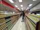 Myles Turner, the Bedford native and NBA star, walks through aisles stocked with food at Empowering the Masses’ pantry at 3220 Samuell Blvd. on Sept. 1, 2026.