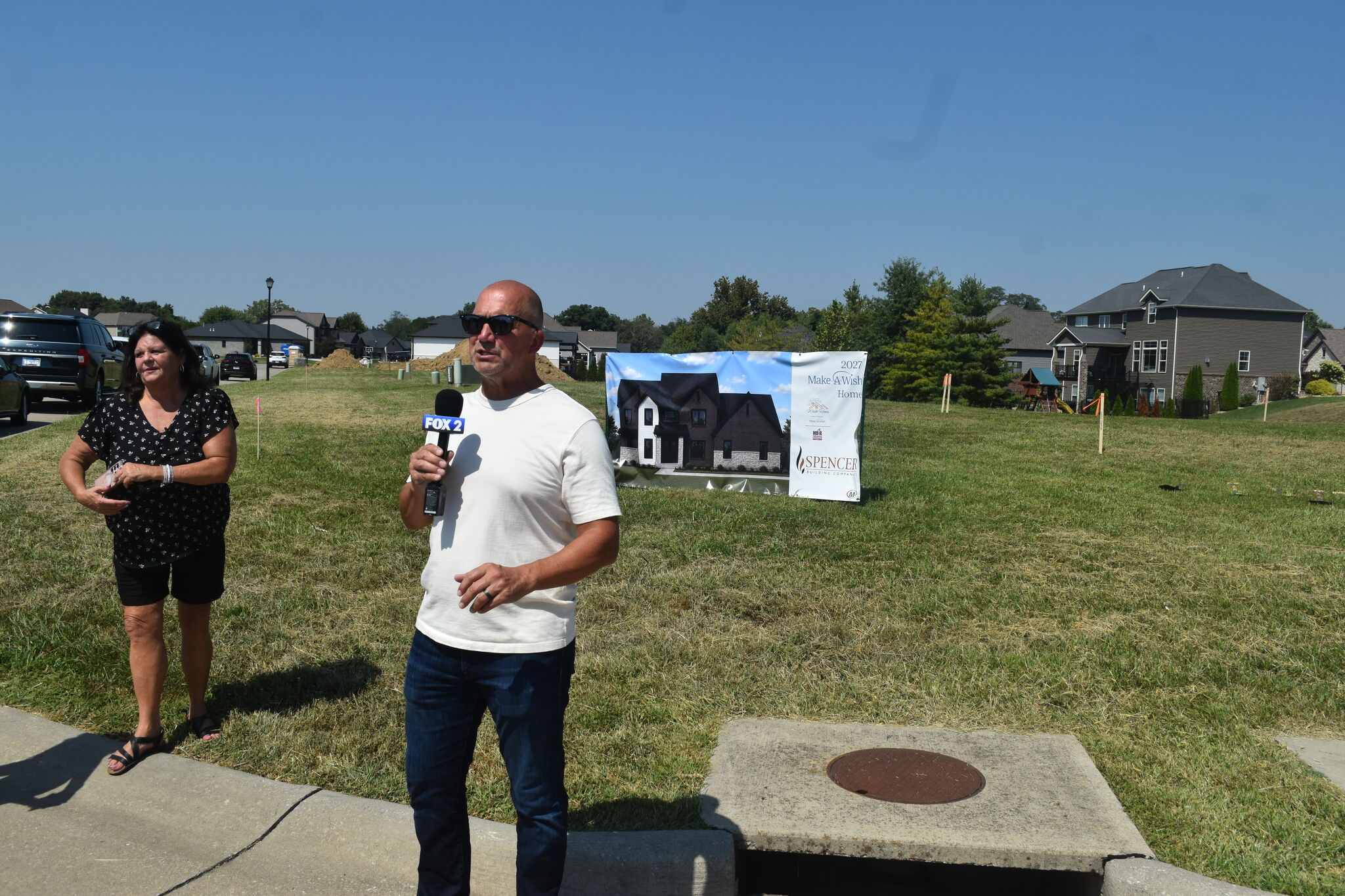 Edwardsville IL Wish Home raffle project breaks ground