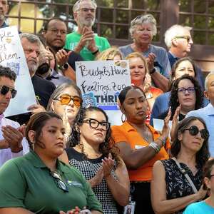 Nonprofits rally against San Antonio's proposal to cut $5.1M to grants