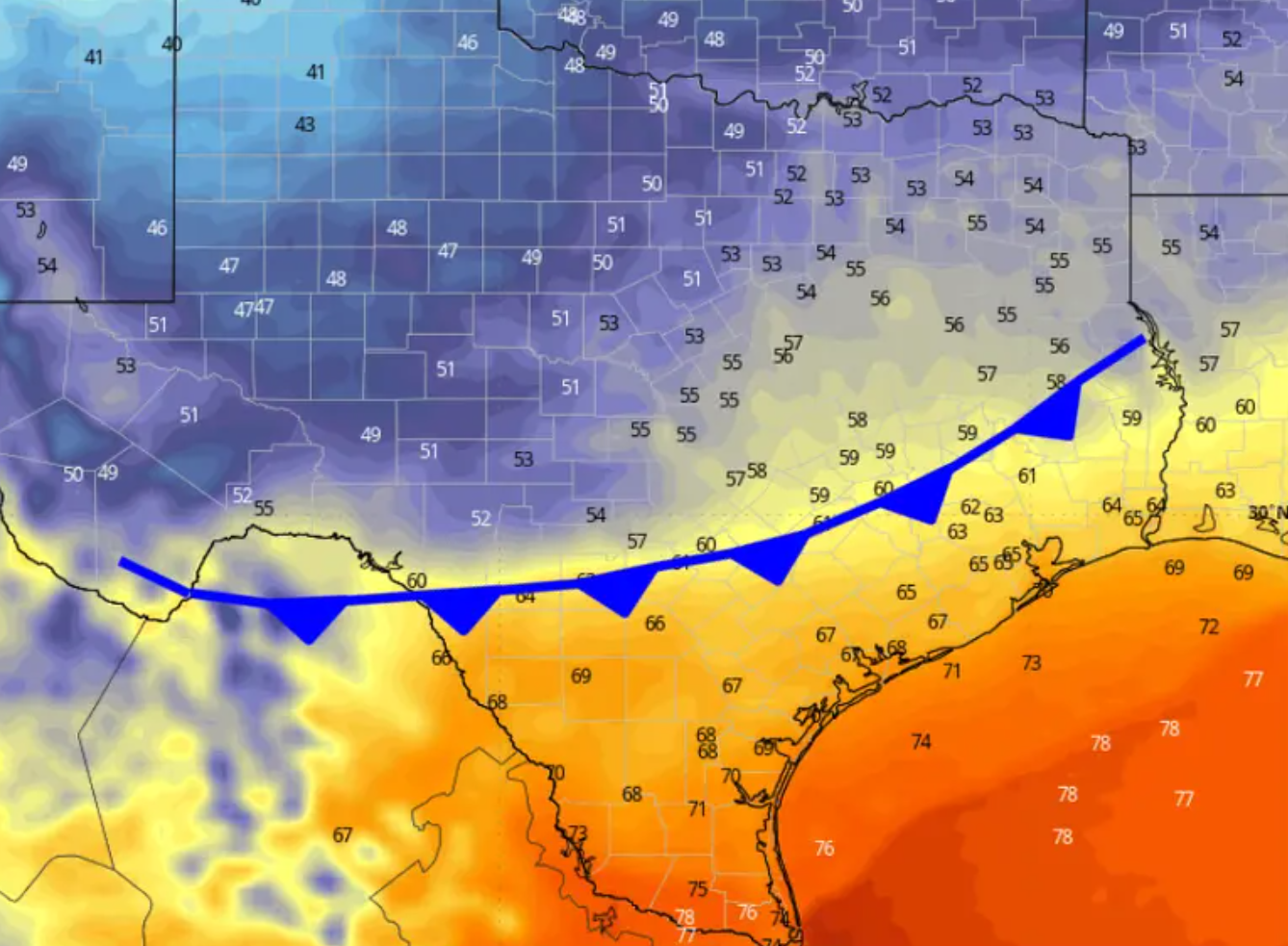 First strong cold front in South Texas? Here’s when it could arrive.