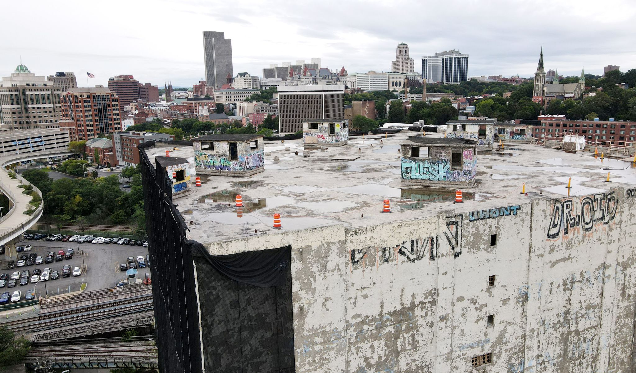 Central Warehouse teardown begins Monday night - Times Union