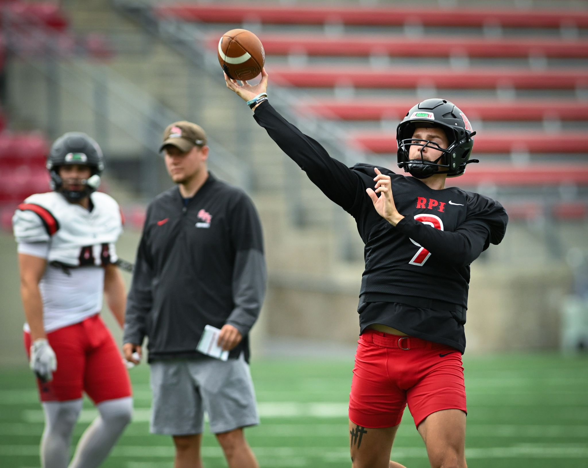 After waiting two years, junior Micah Balzarini gets the nod at QB as RPI football kicks off its quest for a Liberty League title.