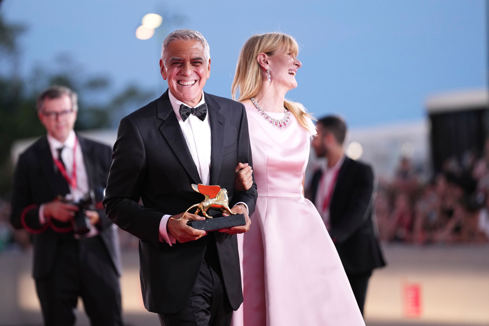 George Clooney honored as Venice Film Festival opens, in photos By SCOTT A GARFITT and ALESSANDRA TARANTINO , Associated Press Sep 2, 2026