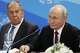Russian President Vladimir Putin, right, and Russian Foreign Minister Sergey Lavrov, attend the talks with Indonesian President Prabowo Subianto on the sidelines of the Eastern Economic Forum in Vladivostok, Russia, Thursday, Sept. 3, 2026. (Vyacheslav Prokofyev/Sputnik, Kremlin Pool Photo via AP)