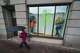 A person walks past figures depicting Johann Wolfgang Goethe, right, and Russian poet Alexander Pushkin installed in the window of the Goethe-Institut, Germany's cultural center in St. Petersburg, Russia, Thursday, Sept. 3, 2026.