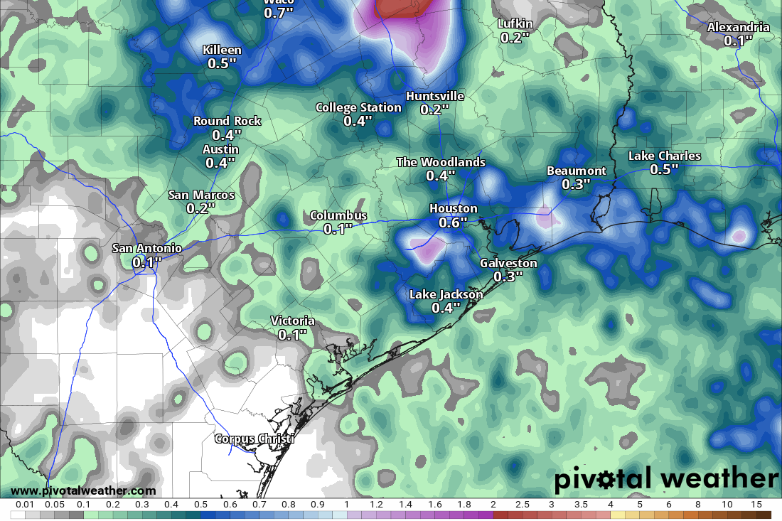 Will Austin see tropical downpours Friday? Here’s when and where
