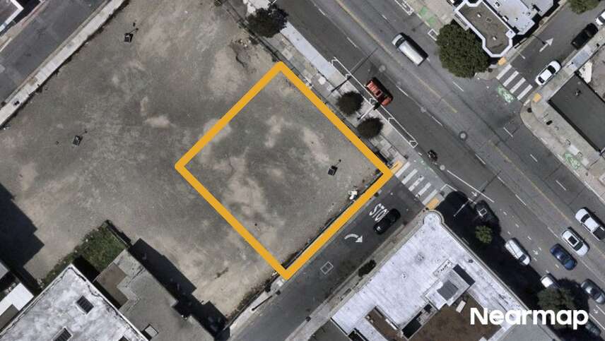 Satellite imagery of said lot