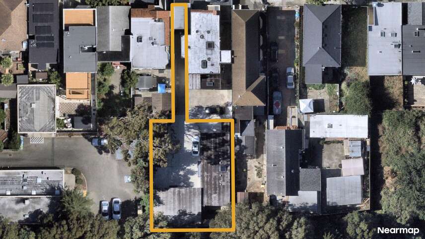 Satellite imagery of said lot