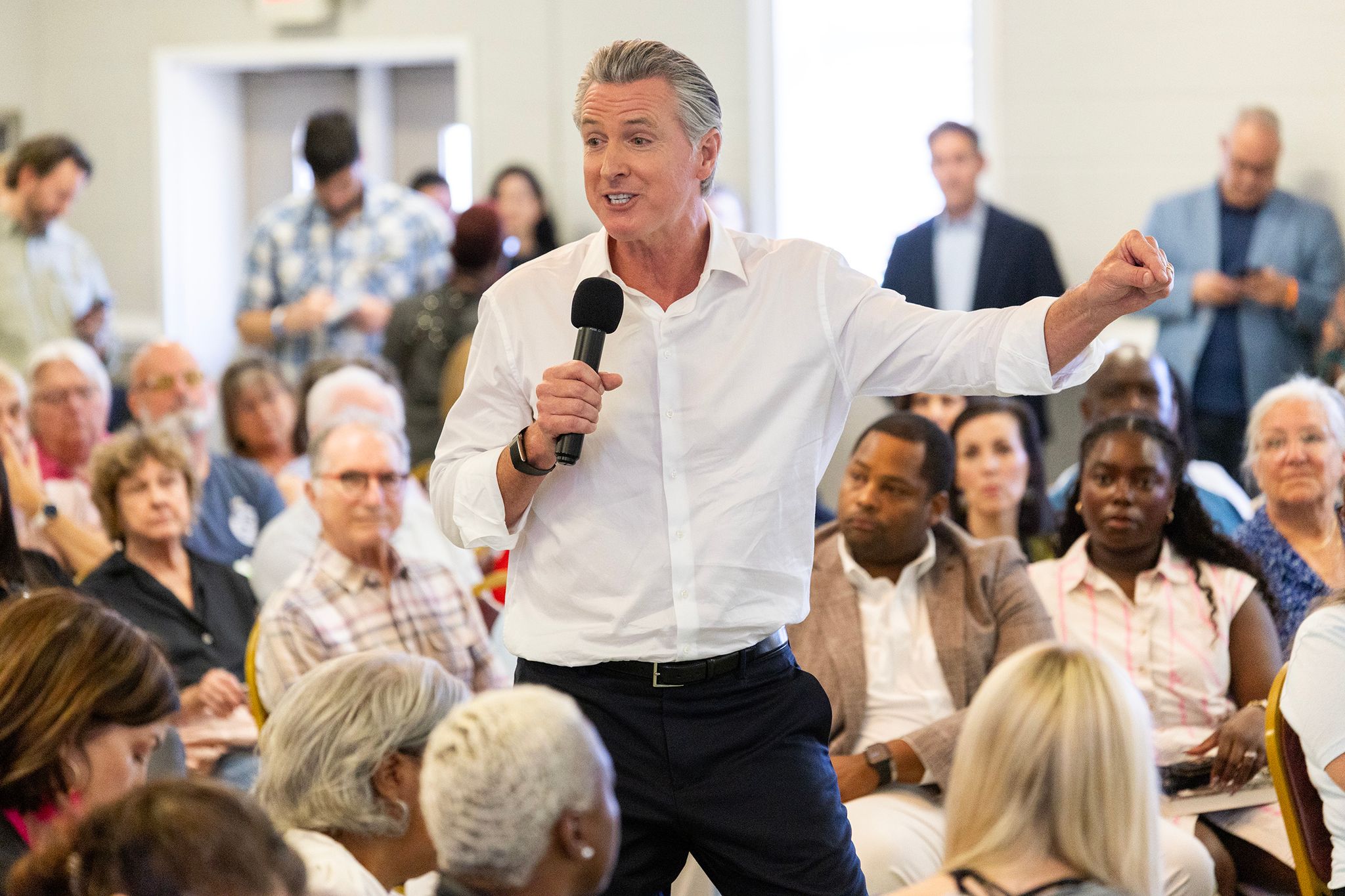 Kalifornien machte Gavin Newsom berühmt. Wird es seine ...