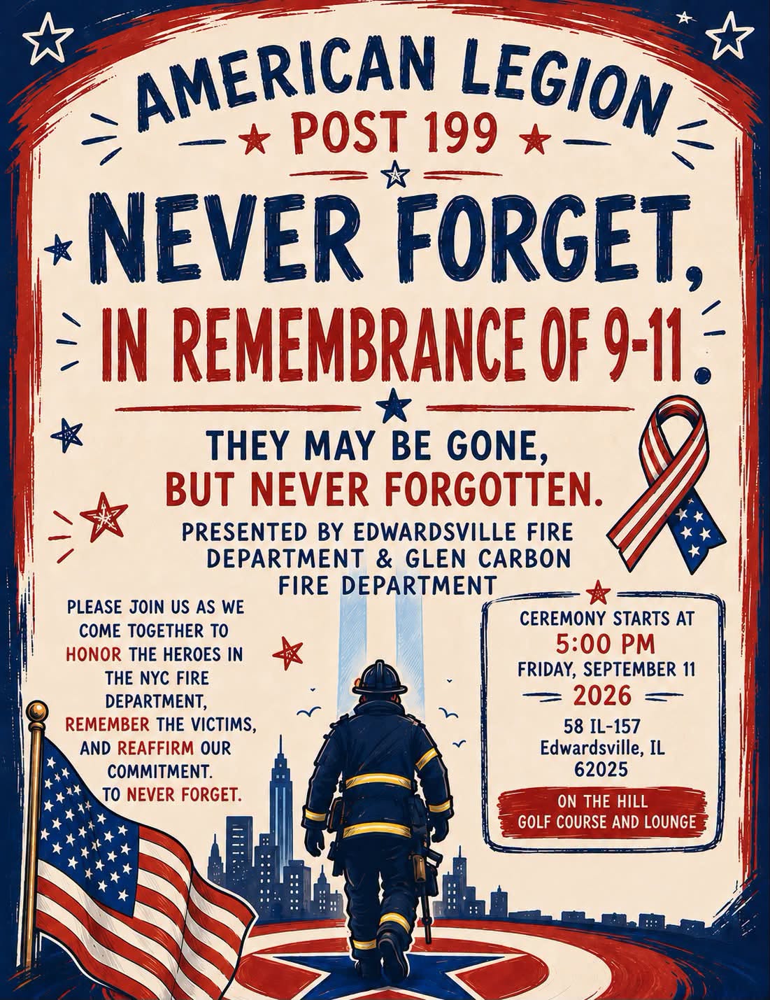 Edwardsville ceremony will mark 25 years since the Sept. 11 attacks