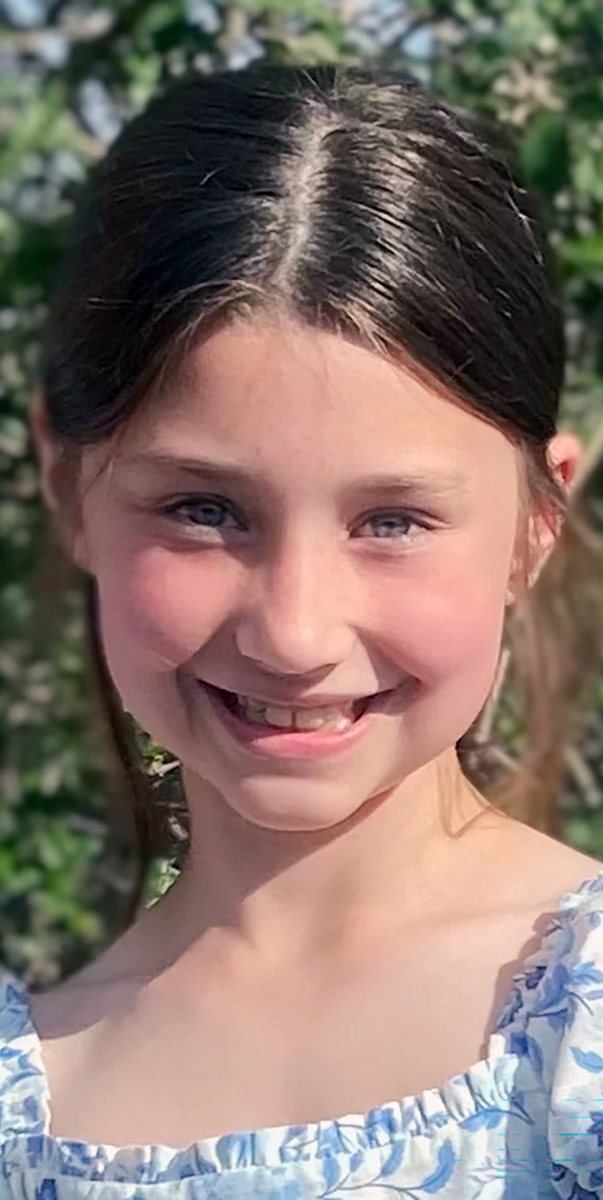 Autumn Dunseth celebrating ninth birthday