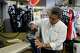 Martin Hernandez III works at Martin Tailors, his family’s longtime tailor shop, in Houston on Tuesday, Sept. 1, 2026. The business, founded by his grandfather Martin Hernandez Sr., has been passed down through three generations of the Hernandez family.