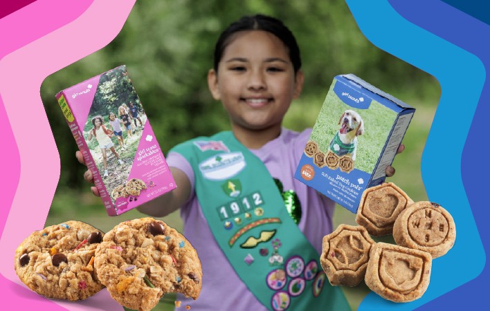 Girl Scouts add 2 first-time flavors to 2027 cookie program lineup, including one for dogs