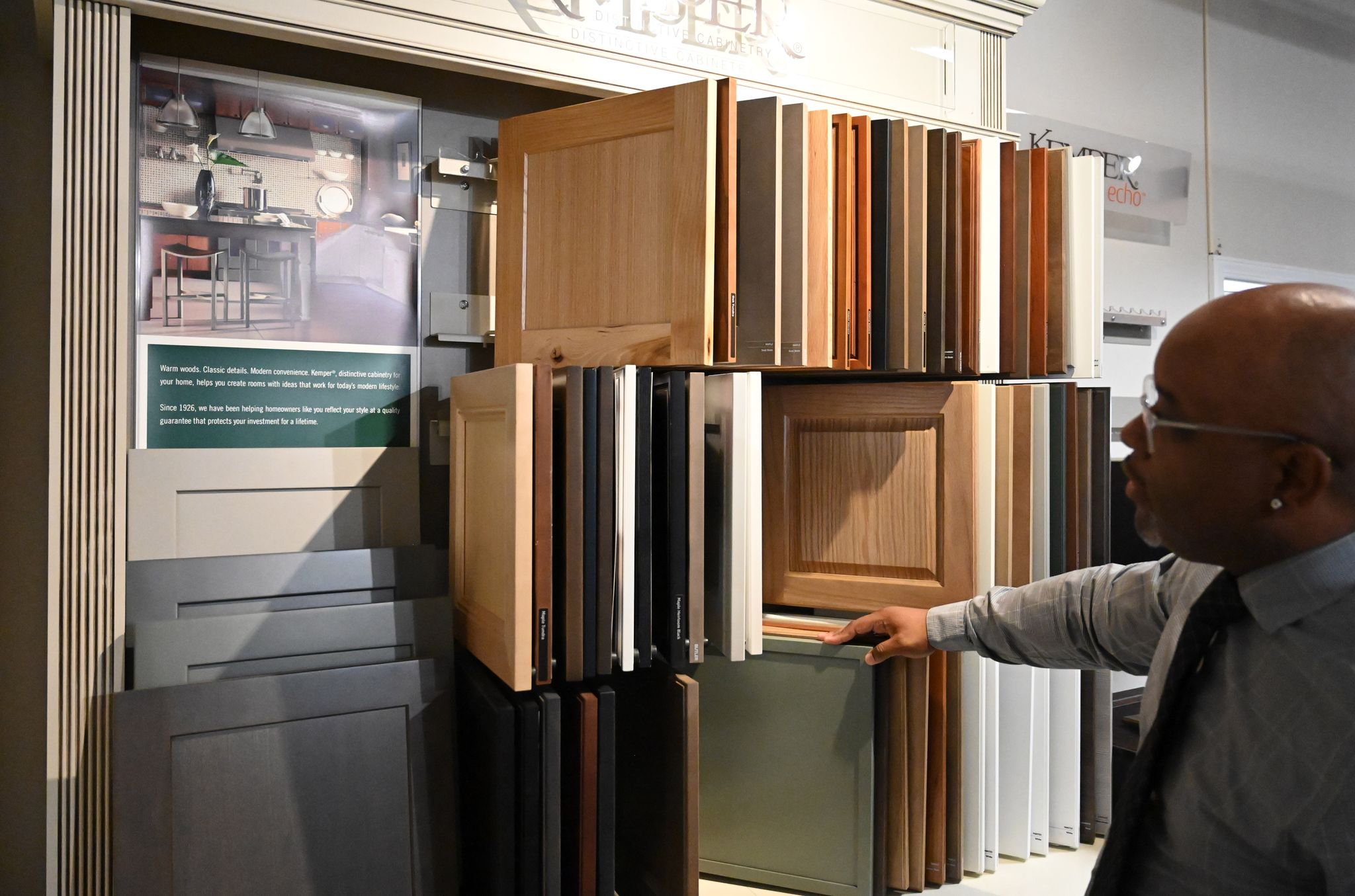 The new kitchen is warmer, more personal and more functional