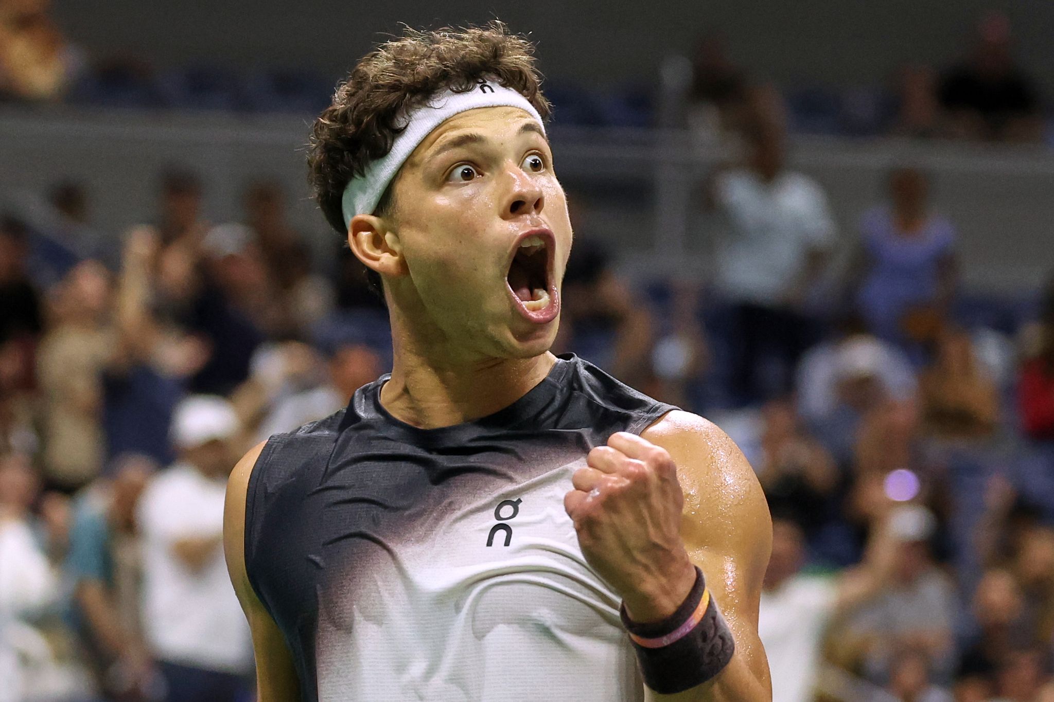 Photos of Grand Slam tennis action at the U.S. Open in New York