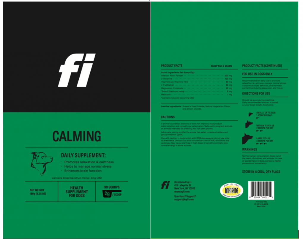 Fi recalls two dog supplements sold on Amazon and Chewy over salmonella risk