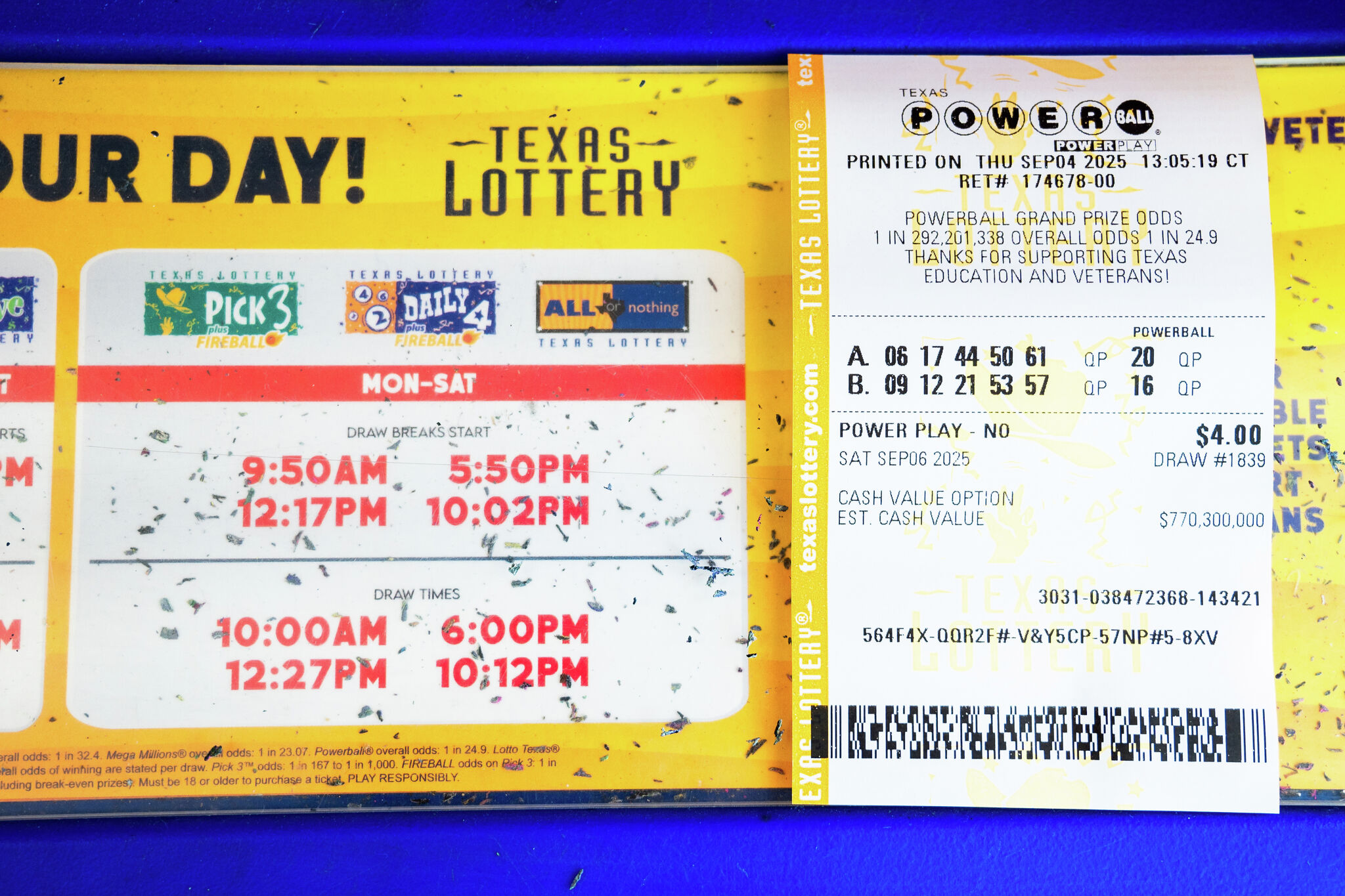 Texas lottery winner scores $14.3M—then plans a very Texas splurge