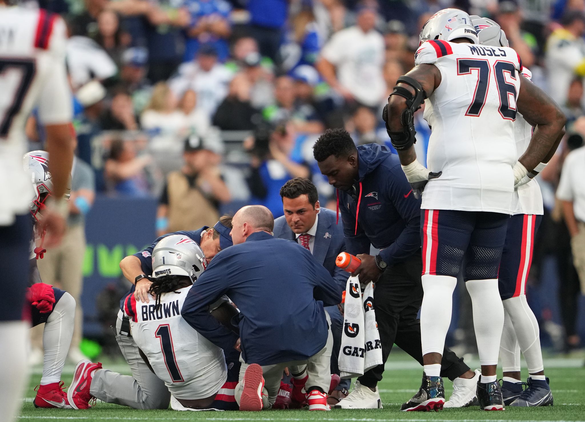 A.J. Brown Undergoing Tests for Ankle Injury, Week 2 Status Uncertain