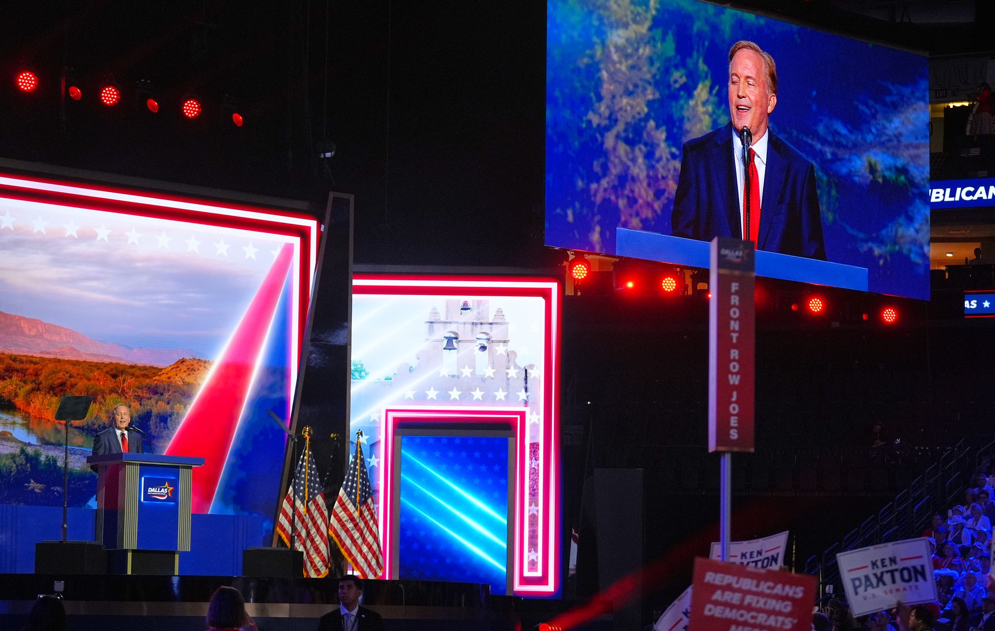 Trump's teasing is the price Paxton had to pay to use Republican midterm convention to raise money By THOMAS BEAUMONT , Associated Press Sep 11, 2026