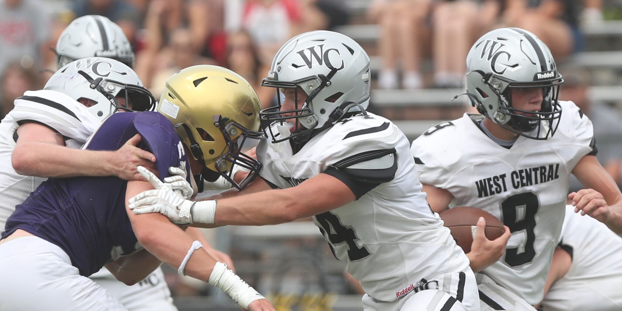 Eli Crain runs for 239 yards as West Central rolls past North Greene