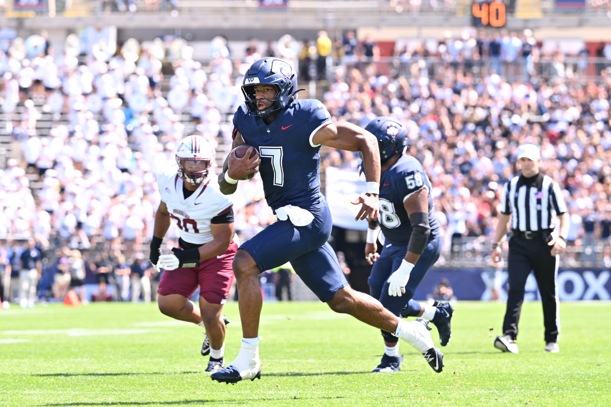 Jason Candle says UConn hasn't faced adversity yet. Maryland will change that this week