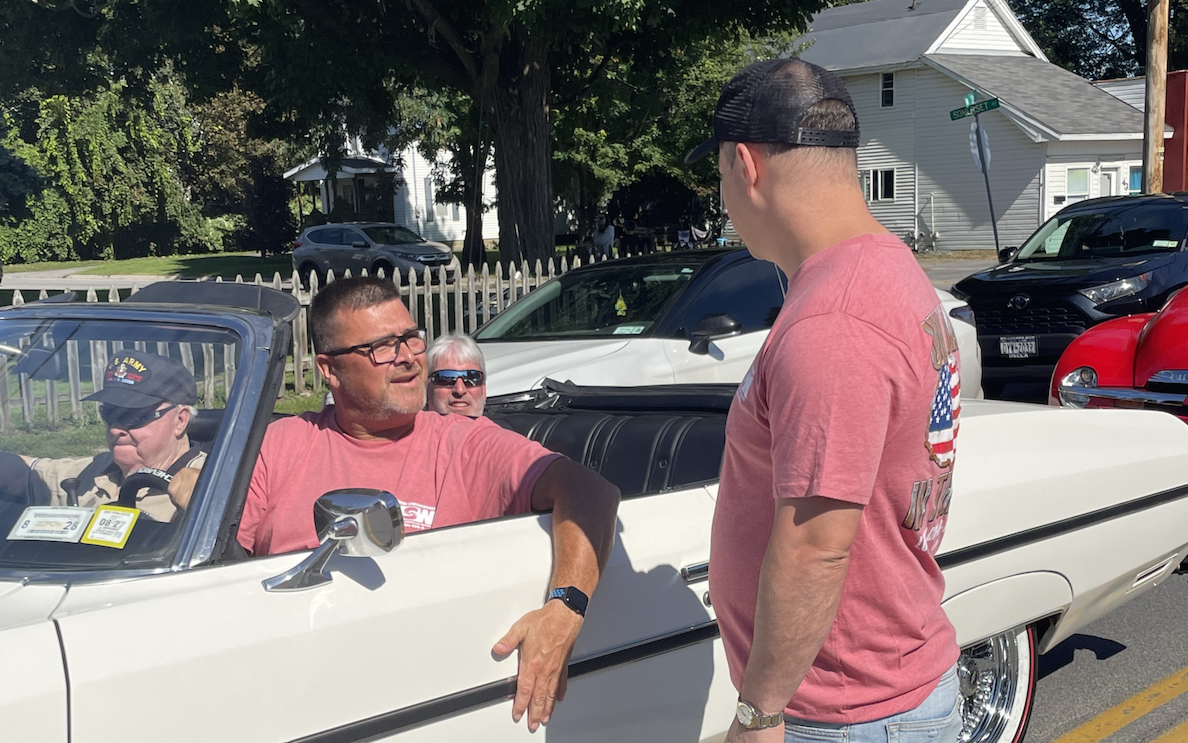 Constantino marched in parade without permission, union official claims