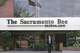 FILE - A man walks out of the offices of the Sacramento Bee on March 10, 2006, in Sacramento, Calif.