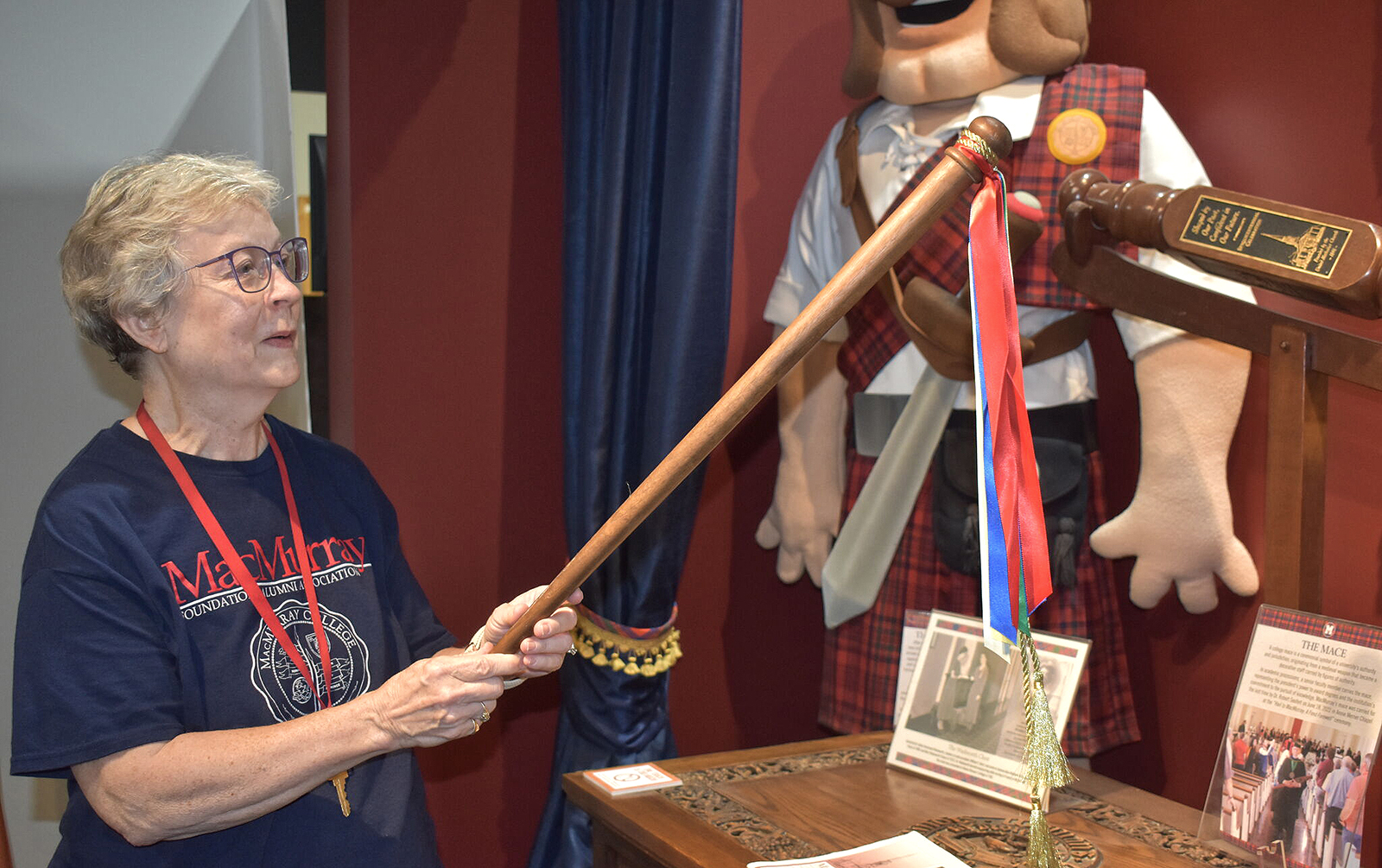 Time capsule exhibit, alumni gatherings honor MacMurray College history