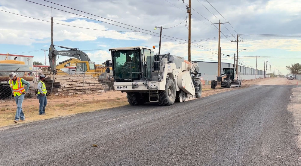 Midland County begins road rehab, closes West Francis Avenue