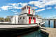 Mirene is a historic houseboat for sale berthed at 13 S 40 Dock in Sausalito, Calif.’s Waldo Point Harbor.