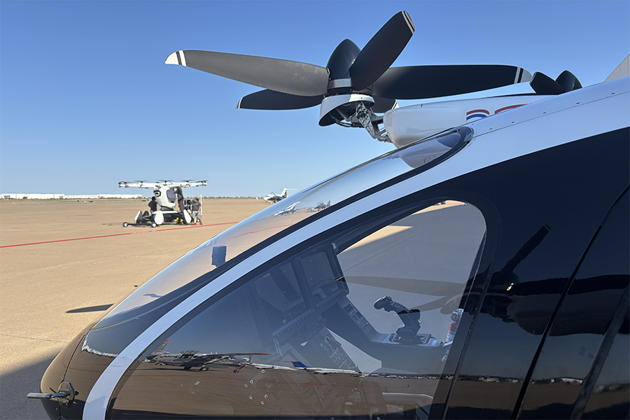 chron.com - Ahmed Humble - Texas is officially testing the future of flying taxis