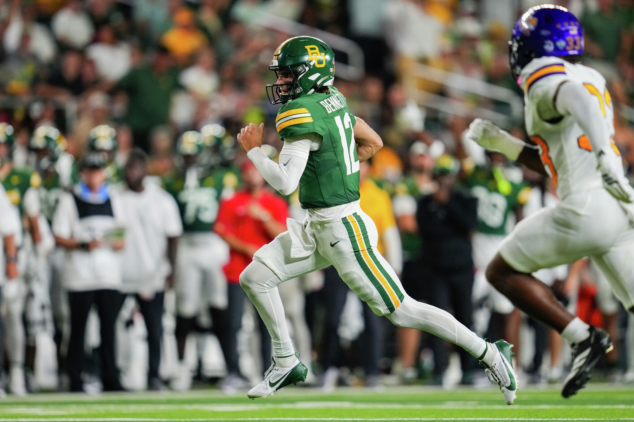 Nate Bennett totals 3 TDs in Baylor’s dominant win over Prairie View A&M