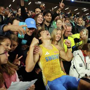 Photos of top track and field athletes chasing $150K prizes at the Ultimate Championship