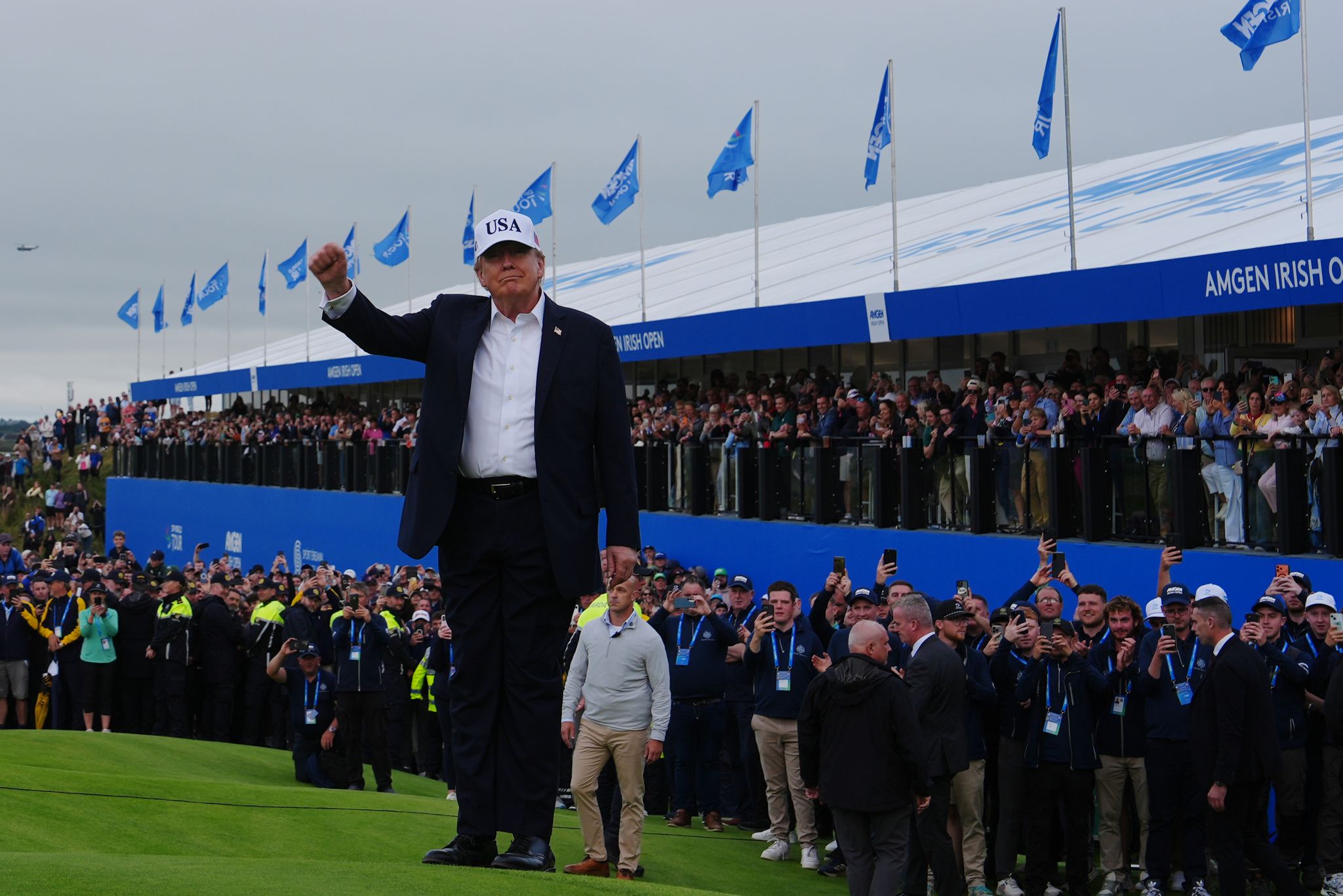 Trump says he plans to remove a 15% tariff on Irish whiskey